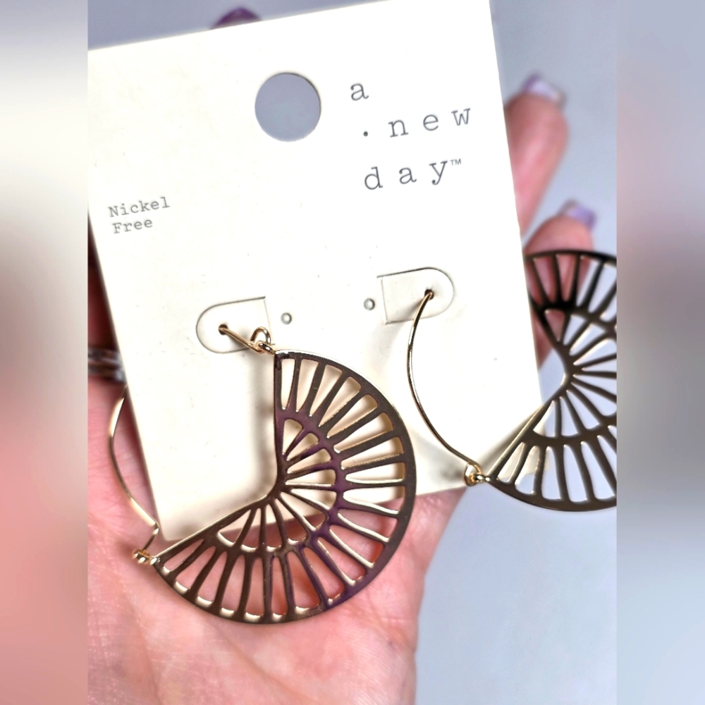 A New Day Gold Hoop Earrings